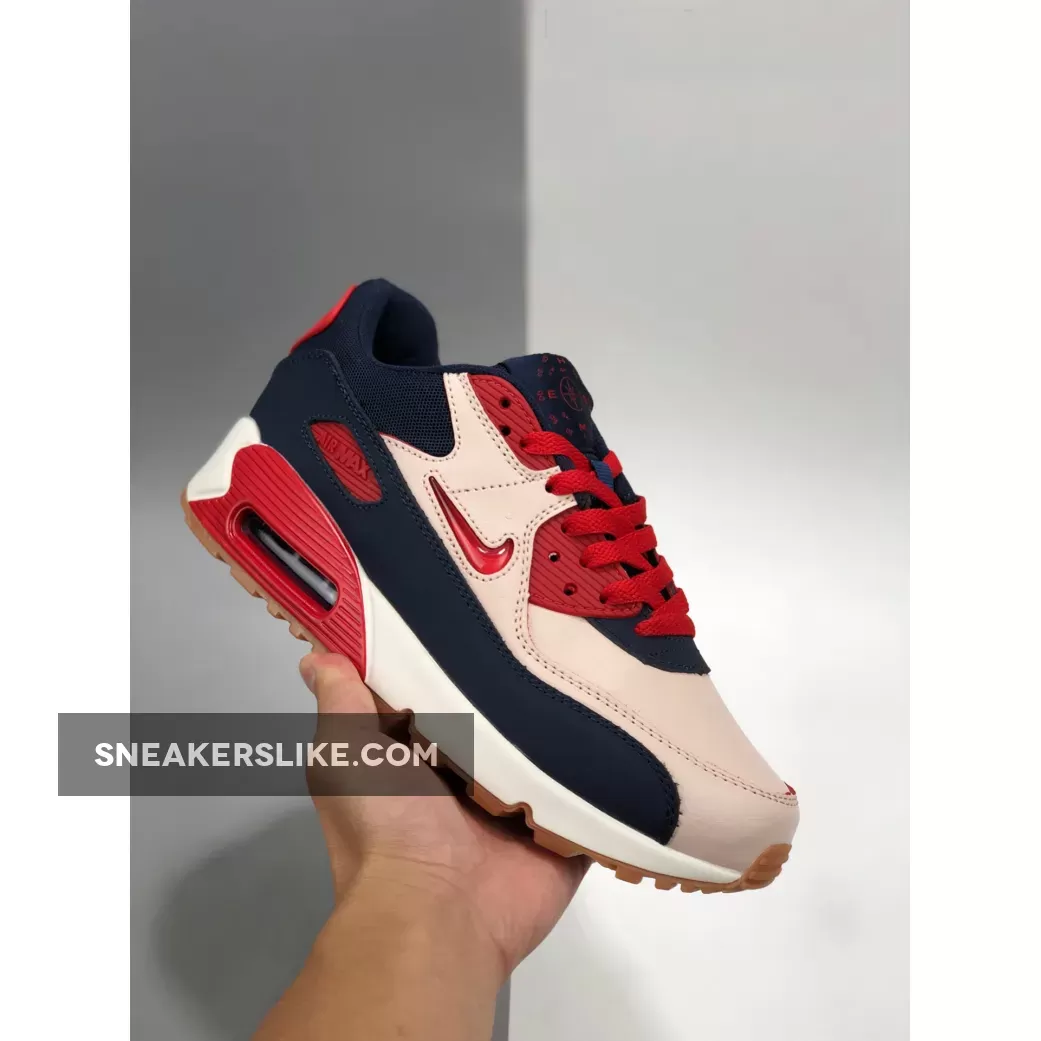 Nike Air Max 90 Home and Away Red Navy CJ0611-101