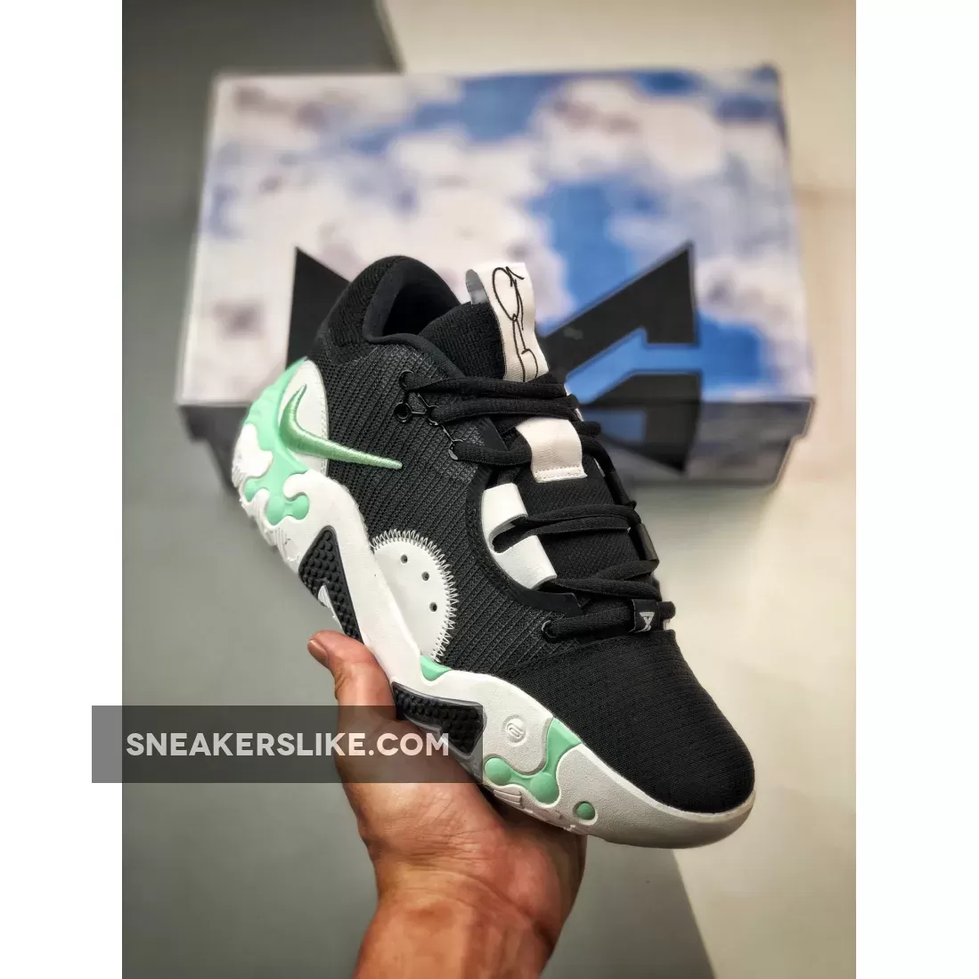 Nike PG 6 Black/White-Mint Green Pg 5 Mint Green