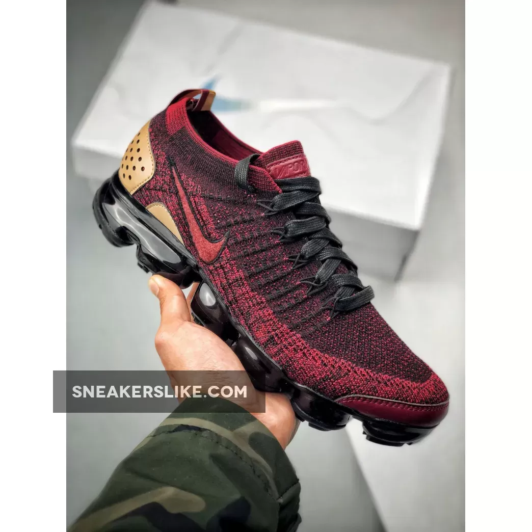 Nike VaporMax 2.0 Team Red/Black-Vachetta Tan AT8955-600 To Buy