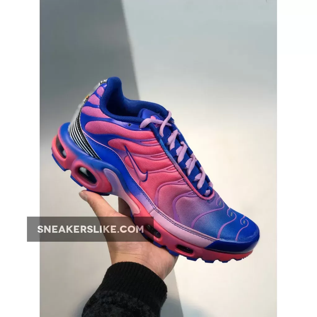 Nike TN Air Max Plus QS Blue Violet CT0962-400 / air max plus pink fade