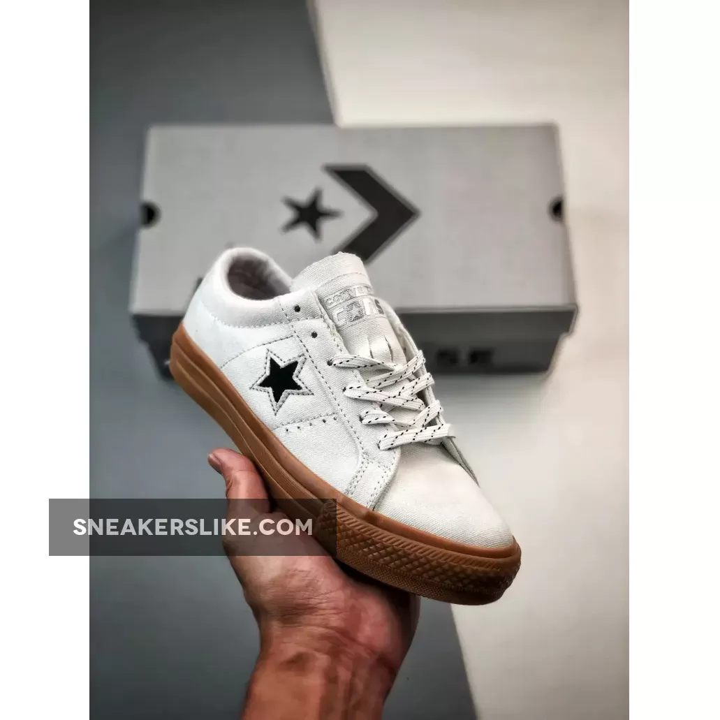 Restock Converse One Star Pro Low 'White Dark Gum' A03216C