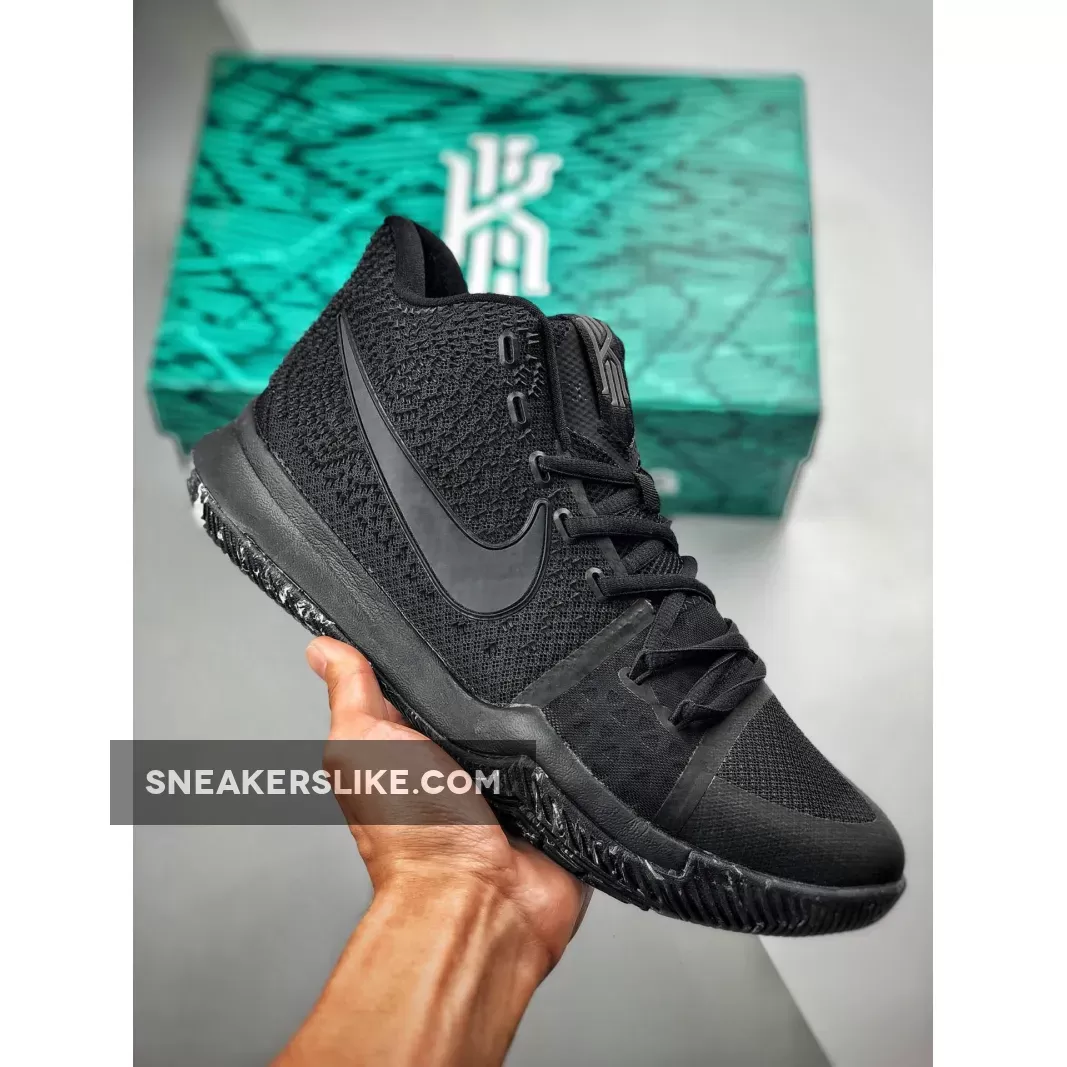 Nike Kyrie 3 'Triple Black' 852396-005 / black kyrie 3