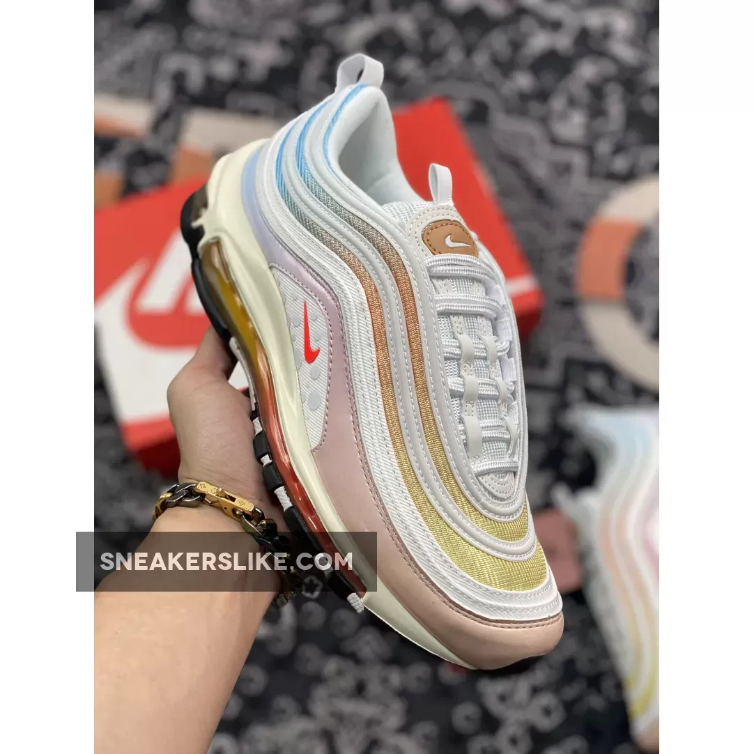 Nike Air Max 97 'The Future is in the Air' Sail Infrared Air Max 97 Infrared