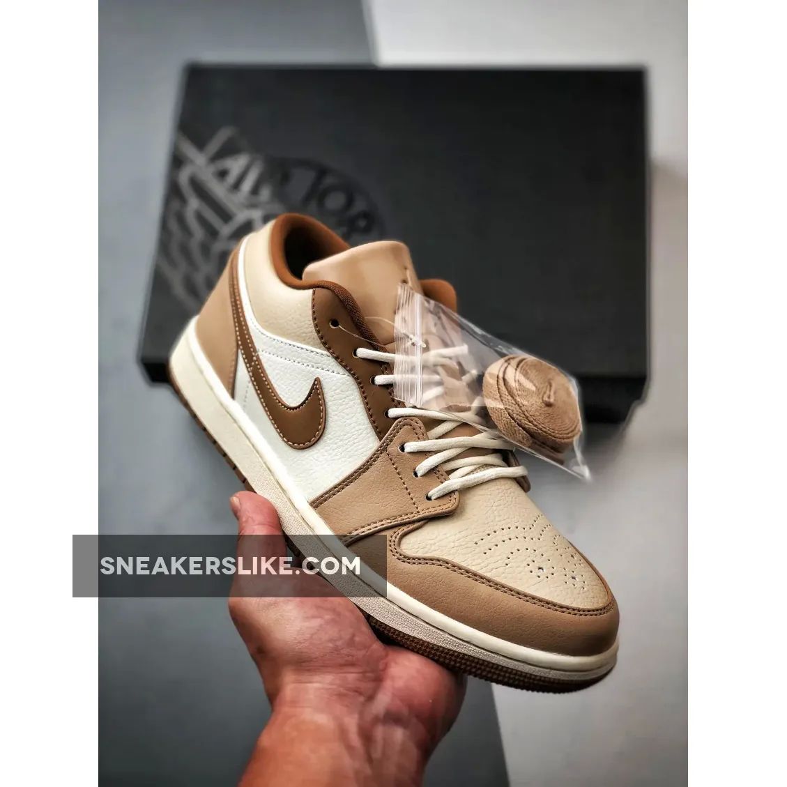 Air Jordan 1 Low Premium "Tan/Brown"