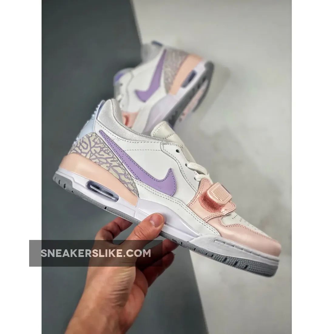 Jordan Legacy 312 Low "Pastel" White Mist Purple