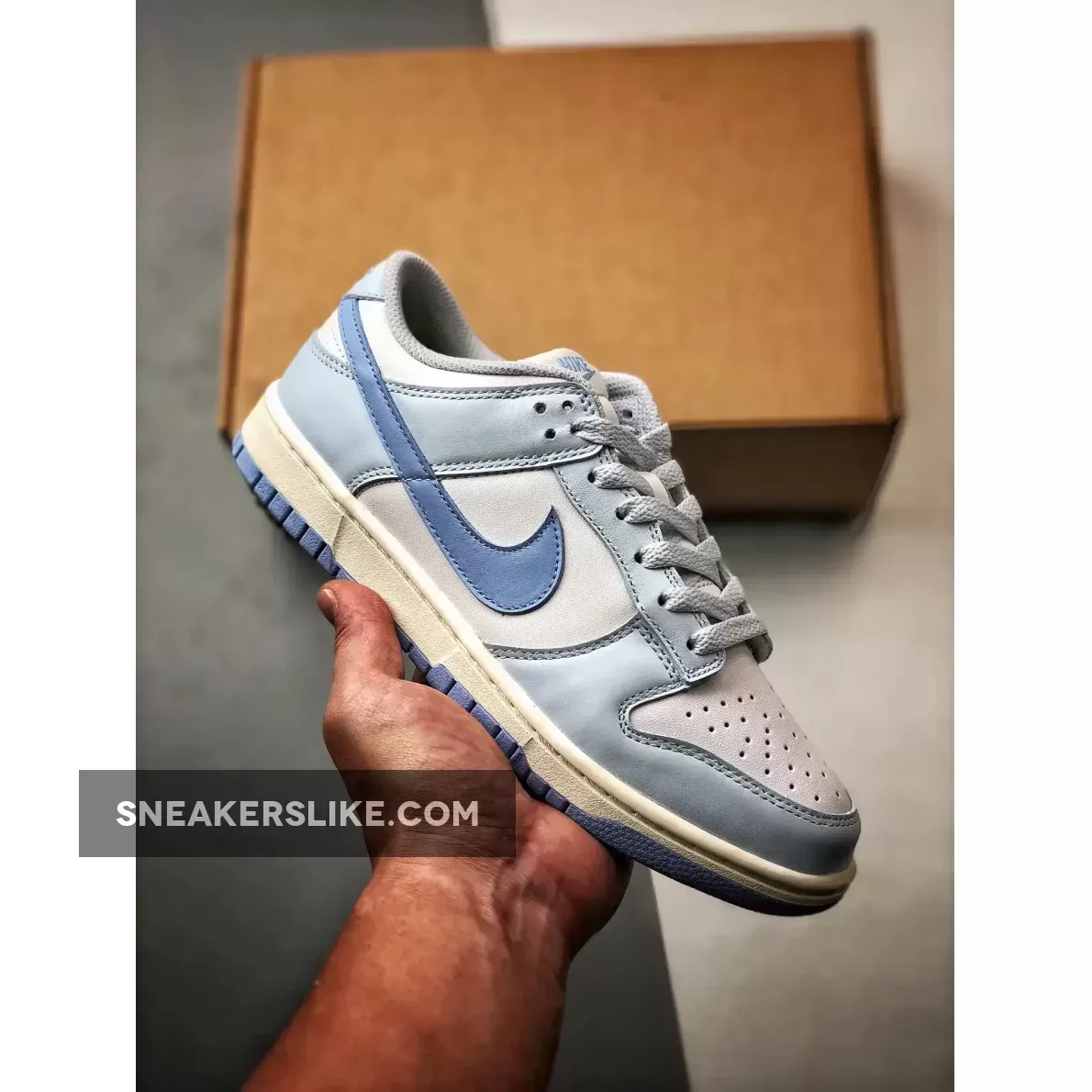 Nike Dunk Low Next Nature Blue Tint/Cobalt Bliss-White